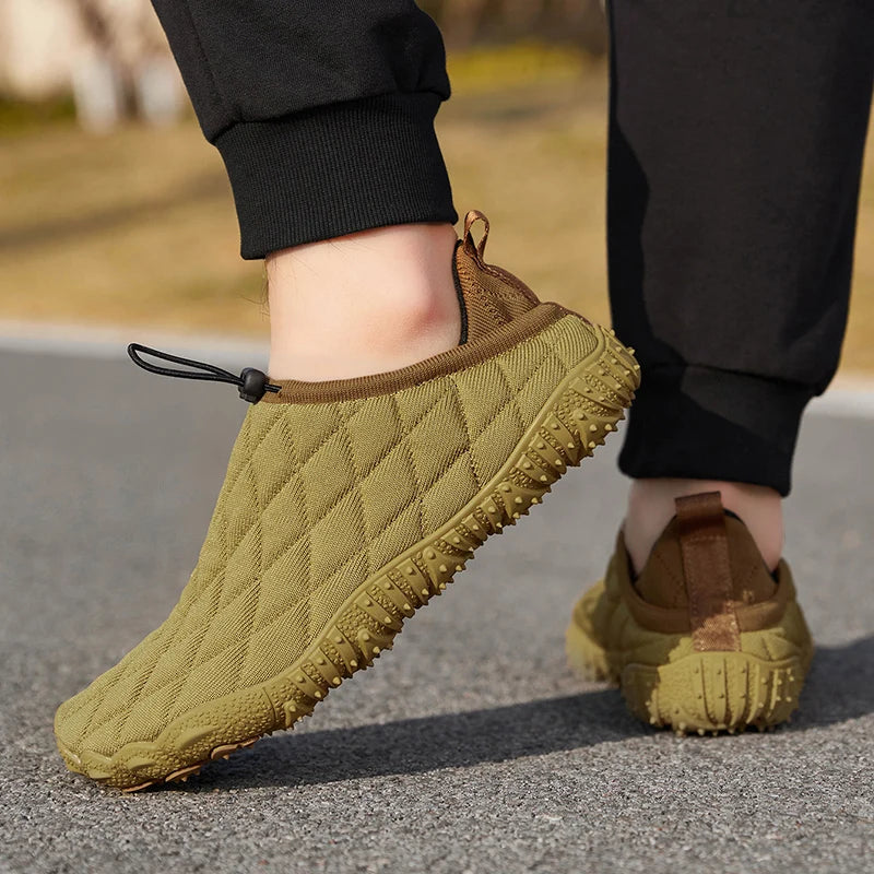 Men Barefoot Aqua Swim Walking Shoes Wide Toe Minimalist Comfortable Walking Shoes Non-Slip for Swim Beach