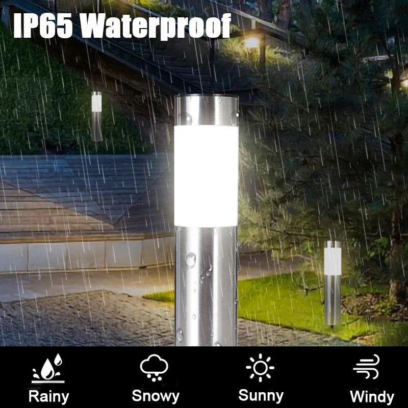 1-4pcs 1W Solar Light Outdoor Solar Garden Light Solar Pathway Landscape Light Waterproof Lawn Lamp For Home Yard Patio Driveway
