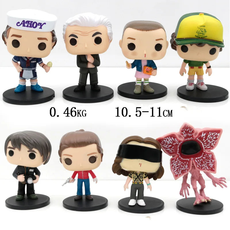 2025Popular New 4-inch Strange Story Man Eating Flower Hand Office Model Ornament with Base 8 Desktop Decoration Ornaments Gifts