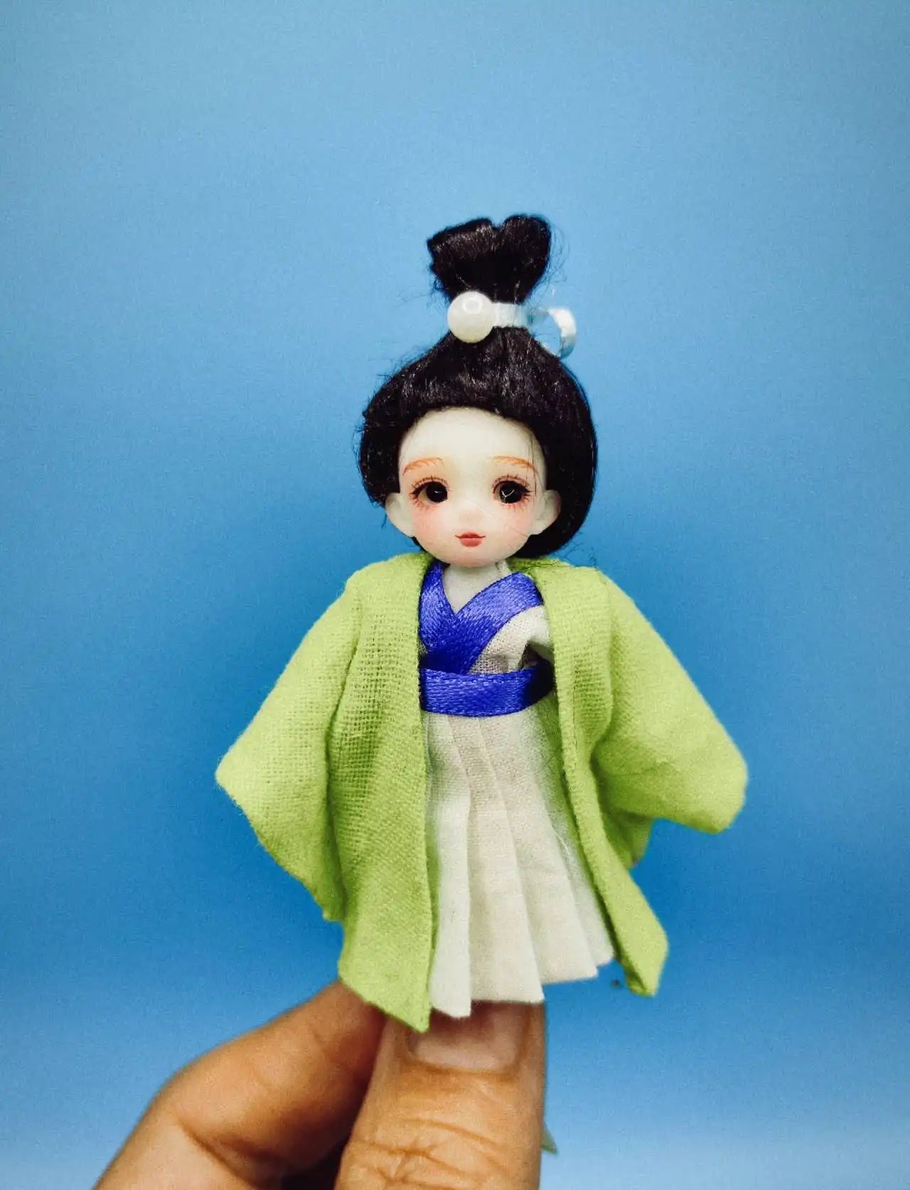 BJDmuñecas구체관절인형muñecas para niñas bebe reborn Mini doll 6cm elf Kawaii opera doll adult toy makeup doll free shipping.