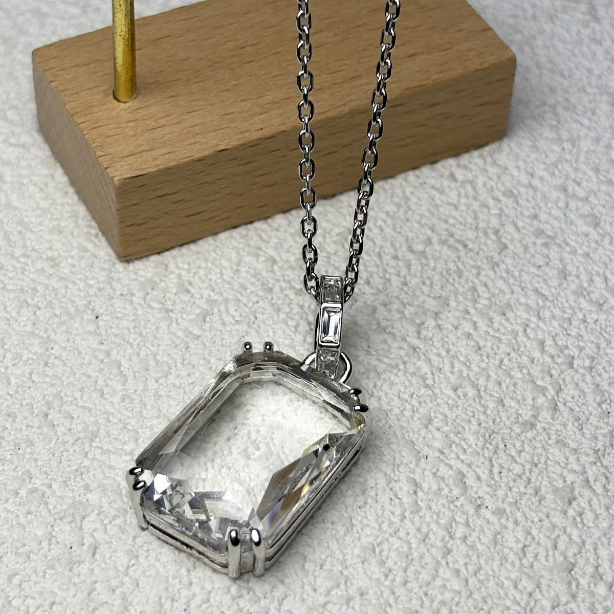 Original Charms 2025 New Fine Jewelry Set Women Gold Geometric Zircon Crystal Necklace Bracelet Earrings Romantic Gift