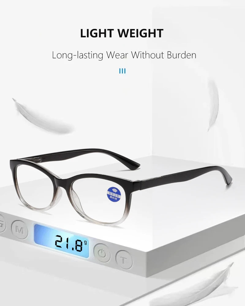 Multifocal Reading Glasses Focus Auto Adjusting Optic One Power Readers Reading Glasses Ranges 2.0
