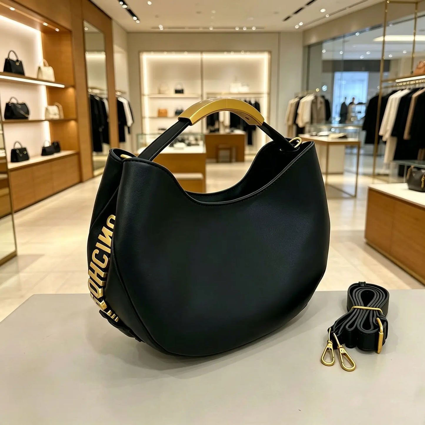 Vintage Designer Inspired Diaper Bag: Elegant Crossbody Handbag For Women With Luxury Look And Large Capacity Tote Function