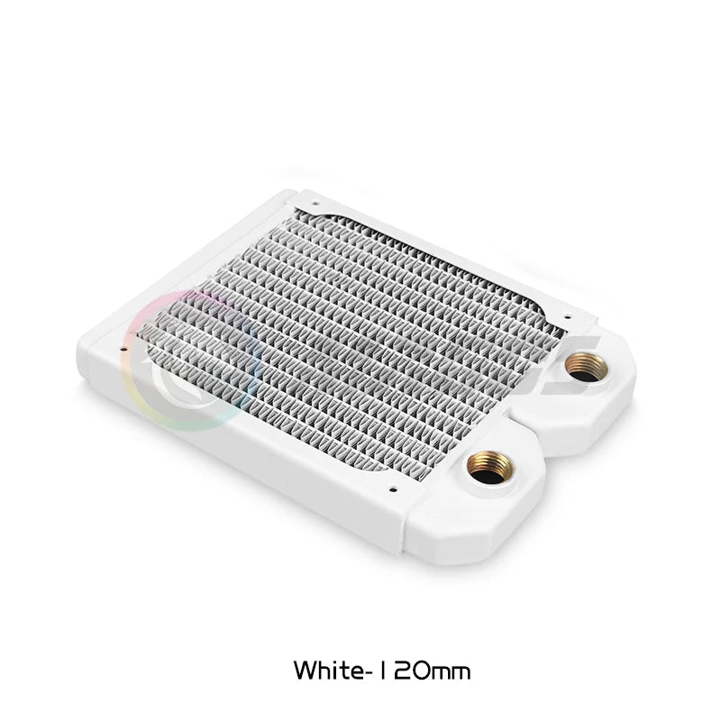 Computer Water Cooling Radiator Slim 20mm Copper 120/240/360/480mm Watercooler Heat Exchanger 12cm Fan Cooler
