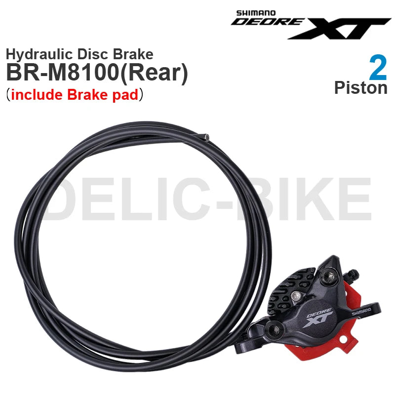 SHIMANO DEORE XT M8100 M8120 Hydraulic Disc Brake BL-M8100 Brake Lever  BR-M8100 BR-M8120 Brake Caliper Parts Original