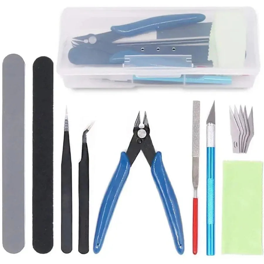 Model Basic Tools  Craft DIY Model Car Hobby Building Repairing Assembly Tool Beginner Handmade Scissors Tweezers