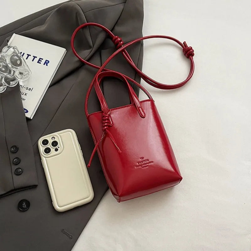 Women Handbags Female Pu Leather Shoulder Bags Luxury Large Capacity Crossbody Bags Solid Flap for Women Portable Phone Purse