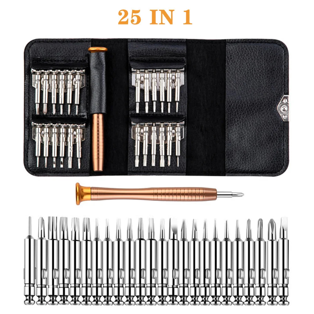 Screwdriver Set Precision Magnetic Screw Driver Bits Torx Hex Bit Handle Mobile Phone Repair Screwdrive Kit Hand Tools