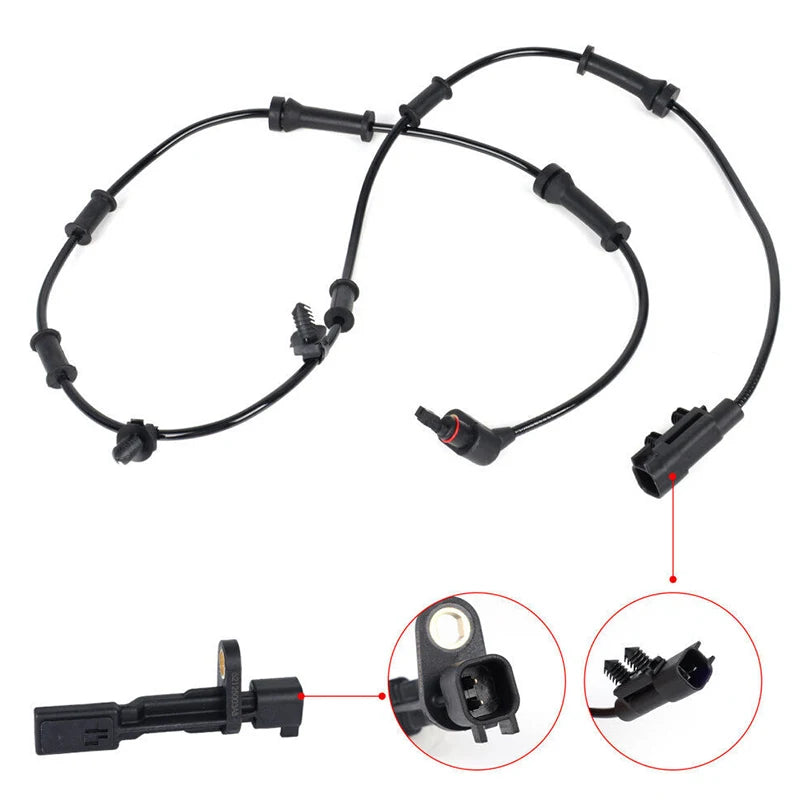 68003281AA 68003281AC 52125003AB New Front Rear Left Right ABS Wheel Speed Sensor For Jeep Wrangler 2007-2017 Wrangler JK 2018