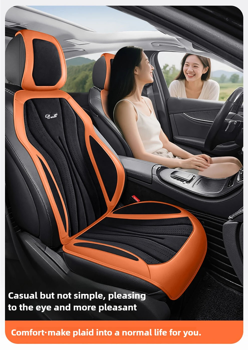 Universal Suede Car Seat Cover Cushion for AUDI All Car Models A3 Sportback A1 A4 A5 A6 A6L A7 A8 A8L Car Accessories