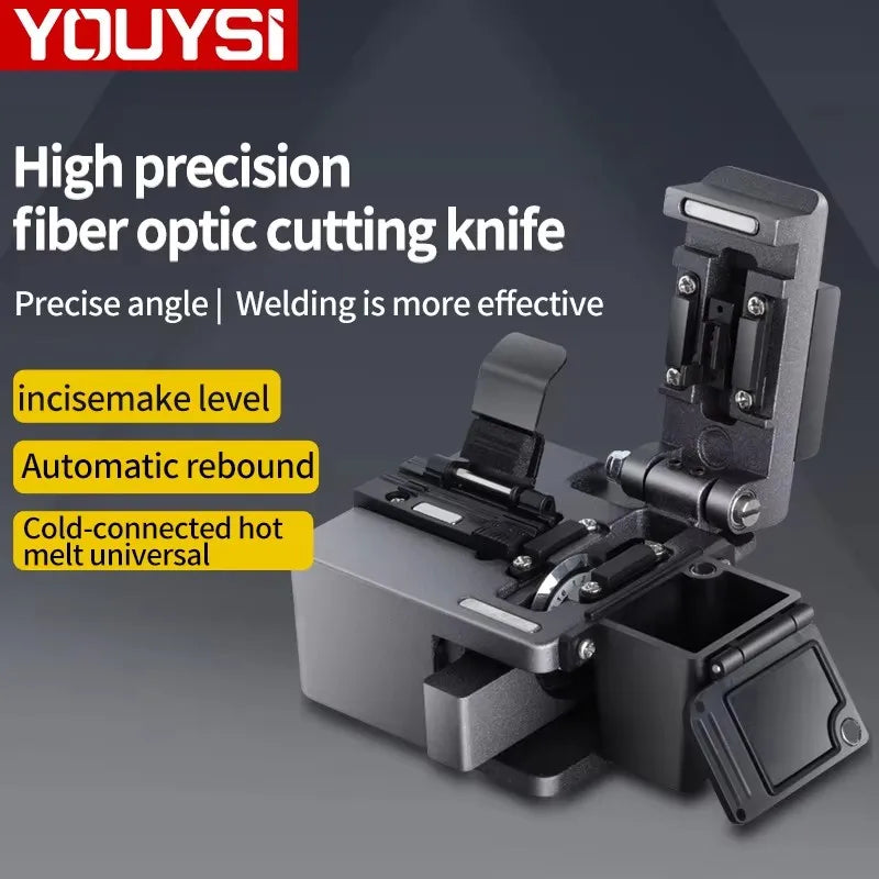 Fiber cleaver M9 Cable Cutting Knife FTTT Fiber Optic Knife Tools cutter High Precision Cleavers 16 surface blade
