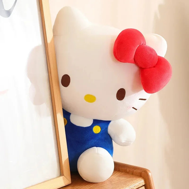 2 style Hello Kitty Anime Hello Kitty Stuffed Toys Plushier Soft Pillow Birthday Gifts For Girls Kawaii Hello Kitty Plush Dolls