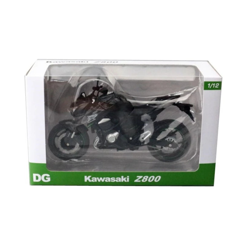 1/12 Kawasaki Ninja Z800 Alloy Racing Cross-country Motorcycle Model Simulation Metal Toy Street Motorcycle Model Childrens Gift