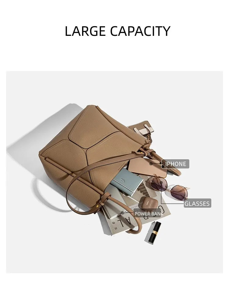 UKF Light Luxury Women's Handbag Niche Designer Single Shoulder Messenger Bag Stylish Accessory for Ladies