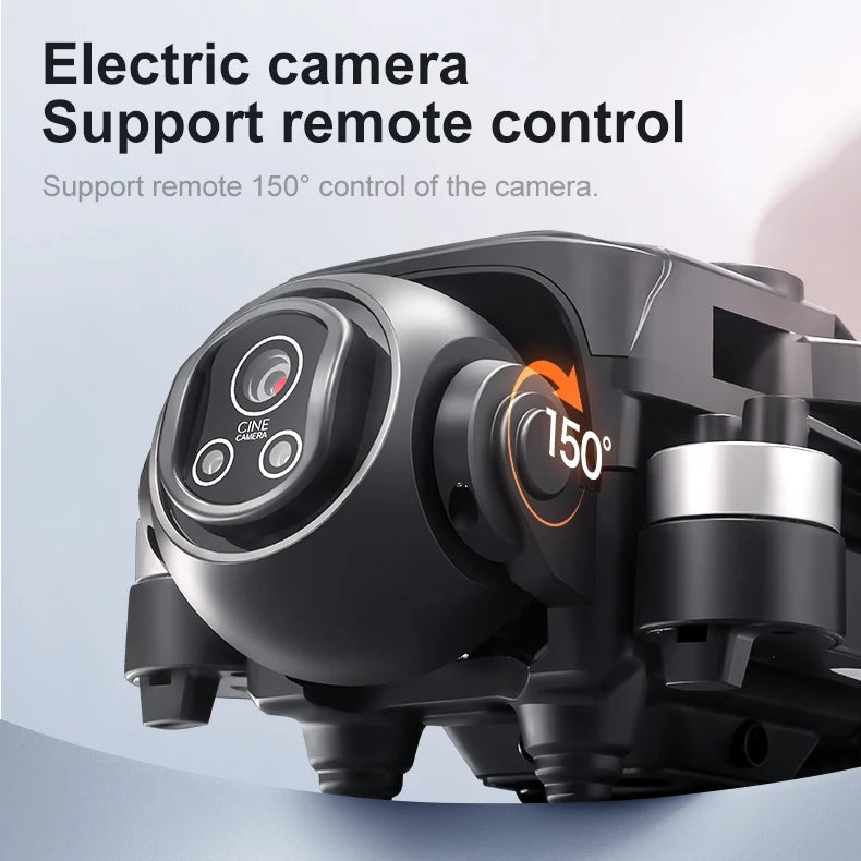 D18 Drone Drone 8K Camera 5G HD Dual Camera FPV Obstacle Avoidance Brushless Motor Aerial Quadcopter with Smart Flight Mode Toy