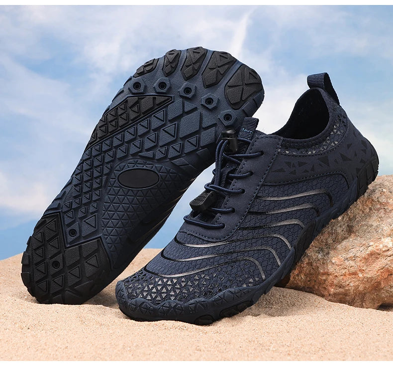 Aqua Shoes For Women Men Barefoot Water Shoes Anti-Slip Quick-Drying Outdoor Beach Upstream Wading Swimming Shoe Sneakers Unisex