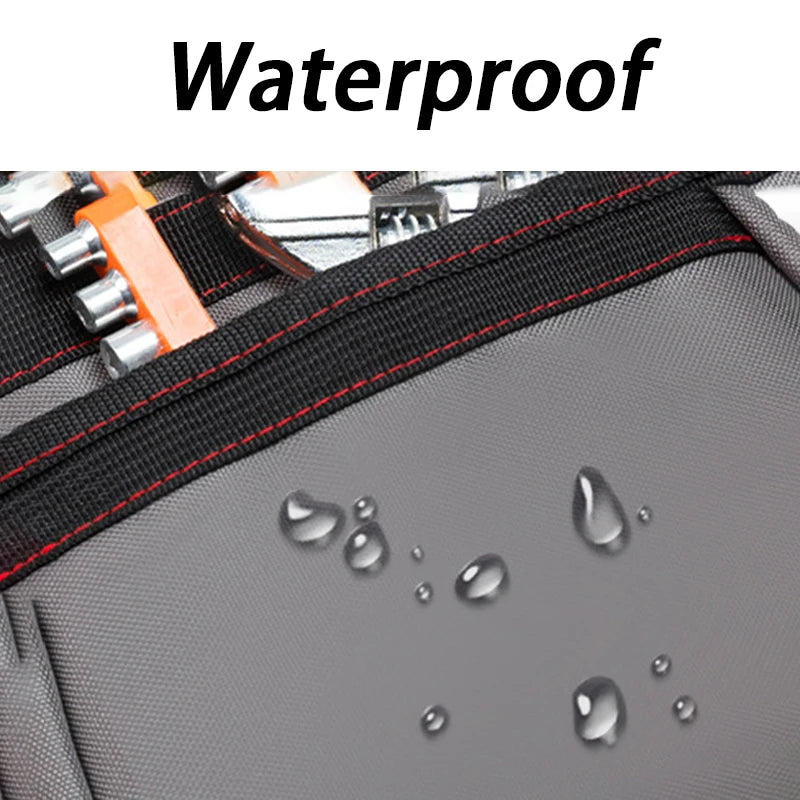 Professional Tool Bag Carpentry Electrician Toolkits Portable Complete Kit Tools Bags Thickening Maintenance Worker Toolkit