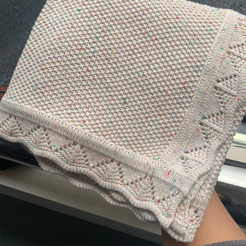 Knitted Baby Blankets Newborn Swaddle Wrap Throw Blanket Nordic Cotton Soft Baby Stroller Crib Blanket Nursery Bedding Quilt