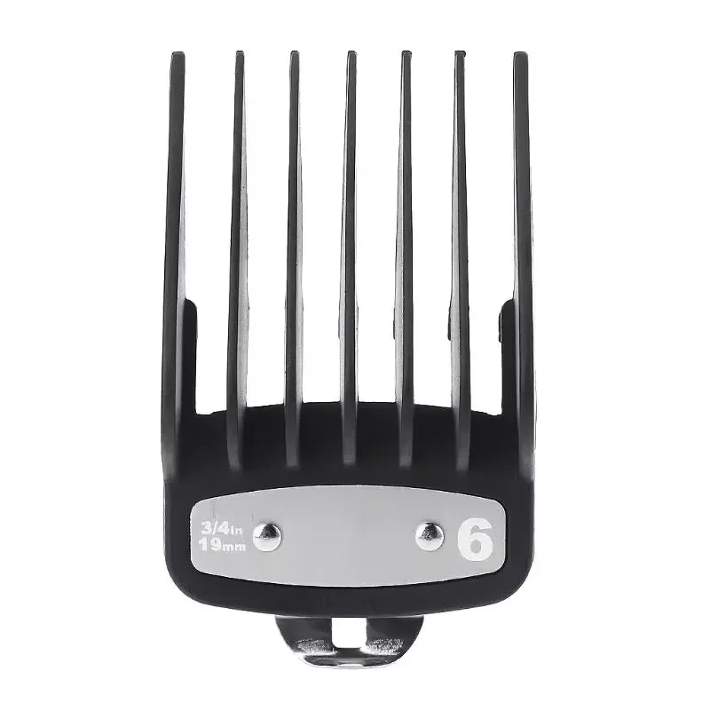 Kemei Hair Clipper Limit Comb Guide Attachment Size Barber Replacement 3/6/10/13/16/19/22/25/1.5/4.5mm