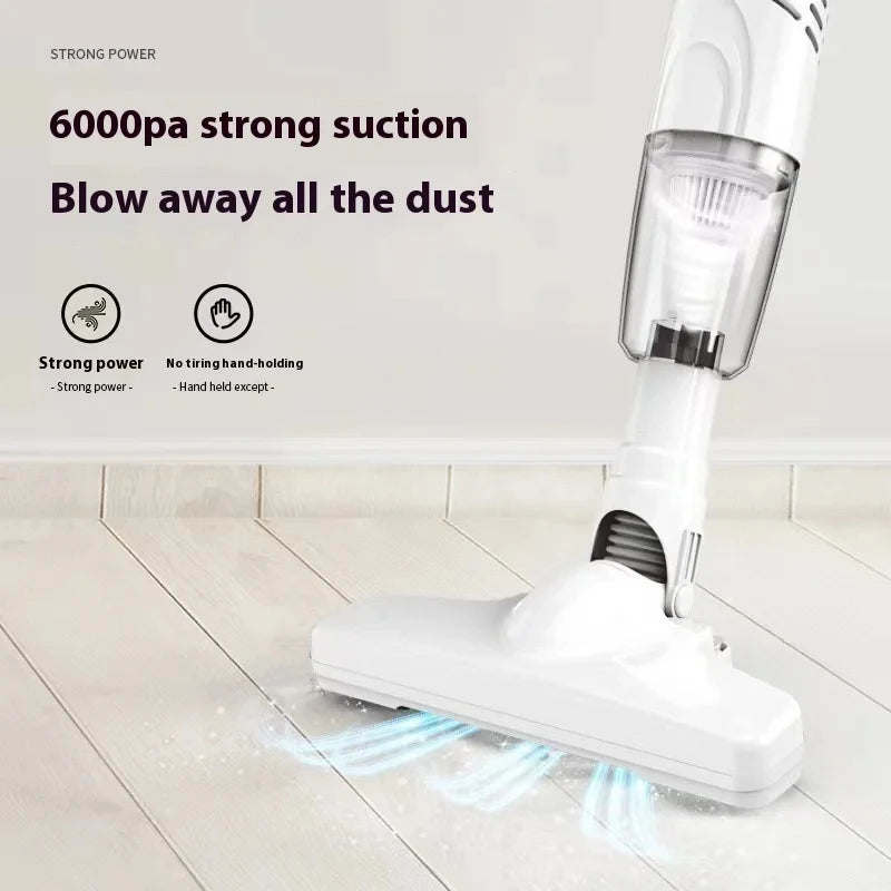 HOMEFISH Portable Handheld Household Vacuum Cleaner Wireless Strong Suction Multi-Function and Car Vacuum Cleaner