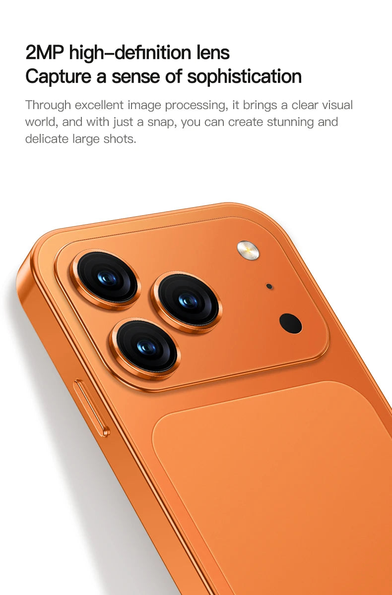 ONEMYTH 2026 new A18 Pro mini smartphone, 2GB RAM 16GB ROM, 4G network, 4.0-inch portable small Android phone