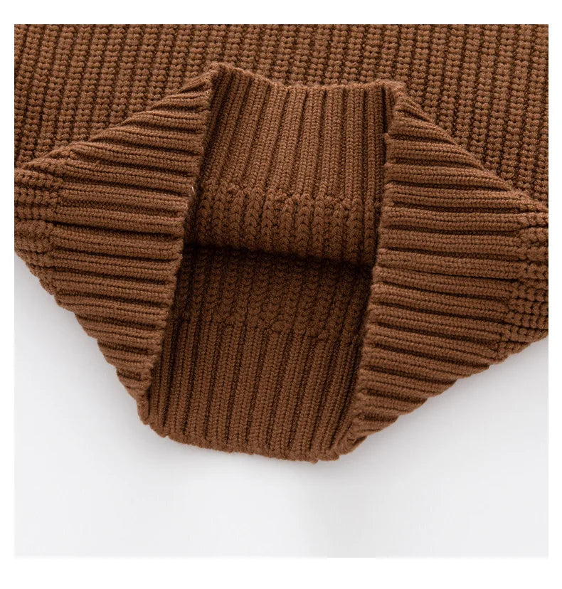 0-6Yrs Baby Boys Girls Knit Sweater Clothes 2025 New Toddler Infant Newborn Knitwear Soft Spring Long Sleeve Baby Pullover Tops