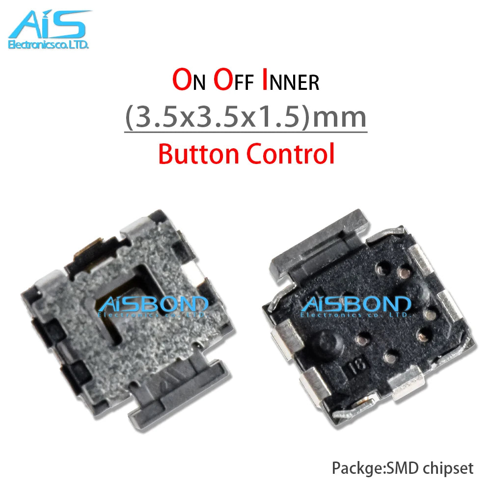 10Pcs/Lot Mobile Phone Power On Off Inner Micro Switch Button Control For Sansung S2 S3 S4 Note3 I8190 I8160 3mm 4mm 5mm HTC