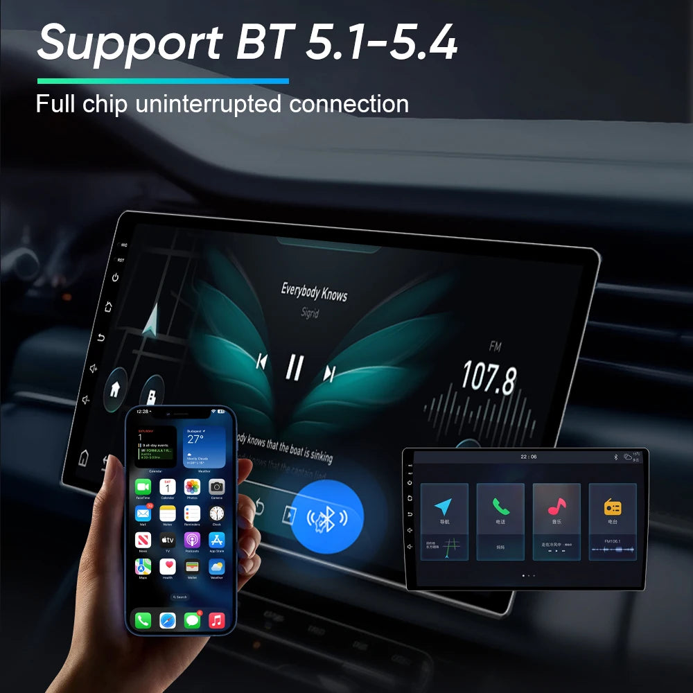 Car Radio Multimedia Player For Chevrolet Sail Aveo 2015 2016 2017 2018 2019 2020 2022 Android 15 Touch Screen GPS Carplay BT