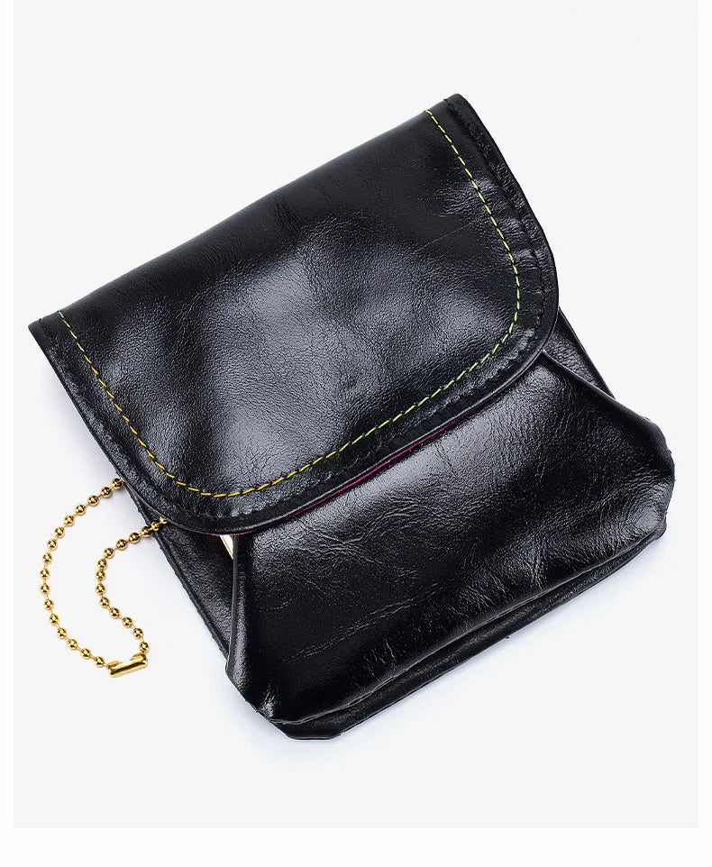 New Cowhide Wallets for Women Female Genuine Leather Purses Fashion Large Capacity Cute Wallet Money Bag Small Coin Card Holders