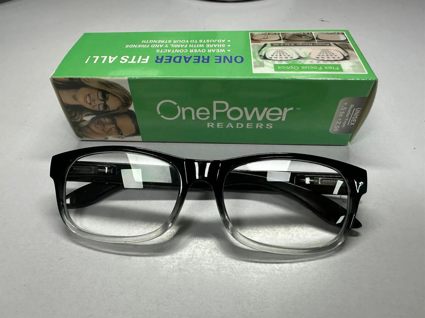 Multifocal Reading Glasses Focus Auto Adjusting Optic One Power Readers Reading Glasses Ranges 2.0