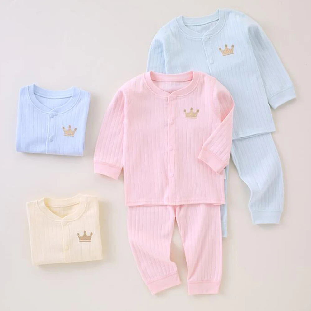 Baby Clothing Sets Cotton Long Sleeve Tops + Pants Two Pieces Spring Autumn Newborn Clothes Infant Outfits