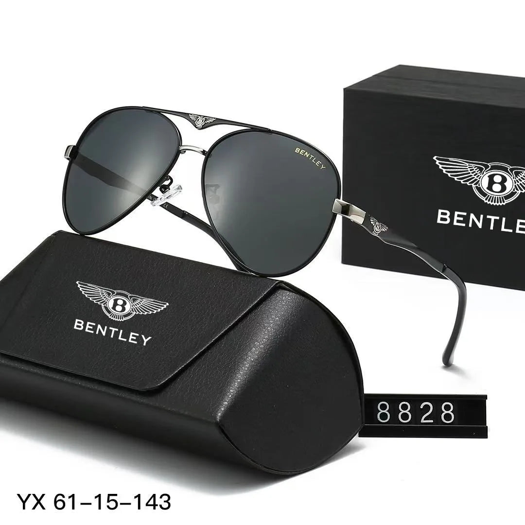 Car High End Men And Women Sunglasses Protection Goggles For Bentley Continental GT MULLINER Bentayga Flying Hurtling Spurlogo