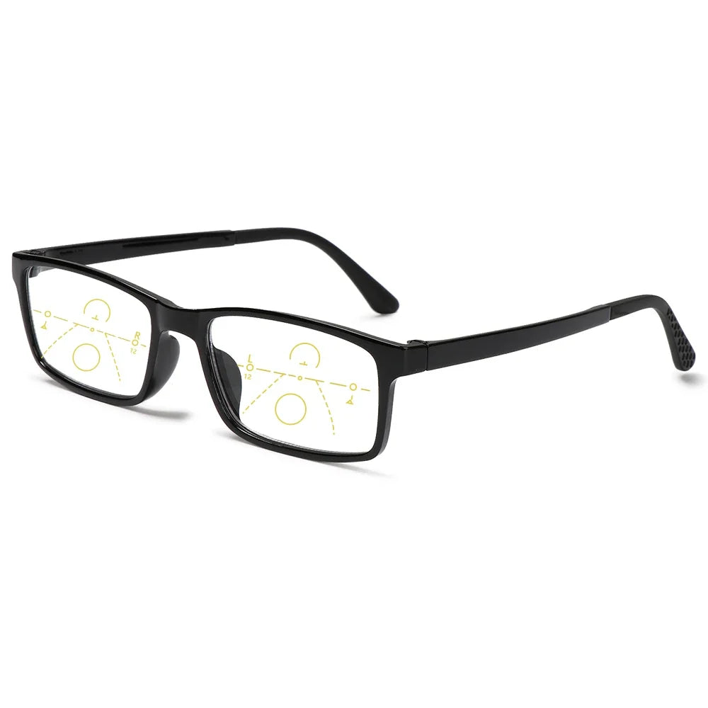 Intelligent Multifocal Progressive Reading Glasses for Men Women Near and Dual-use Anti-Blue Light Eyewear Очки Для Зрения