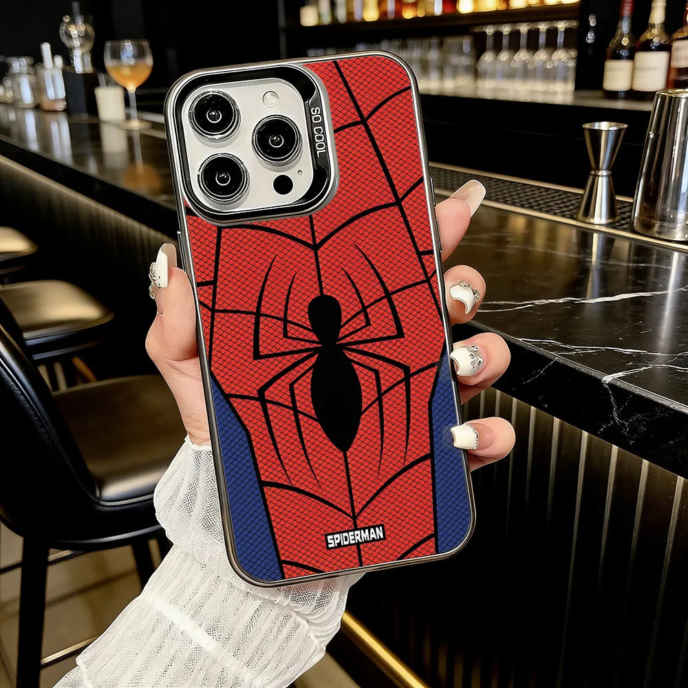 Cool MarvelS SpiderS-ManS Hot Phone Case For iPhone 17 17e 16e 16 15 14 13 12 11 mini Pro Max XR Air Plus Anti Fall Matte Cover