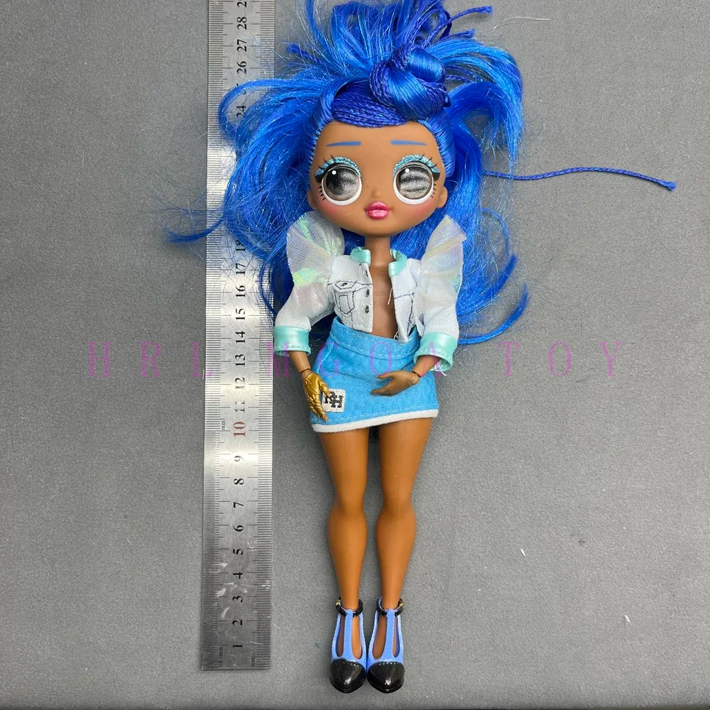 Original 24cm OMG multi-style big sister fashion dressup girl DIY holiday gift doll toy