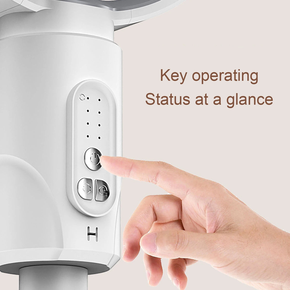 Quiet Standing Fan with Remote Control 5 Wind Speeds 8h Timer Adjustable Height Floor Desk Oscillating Air Circulating Fan