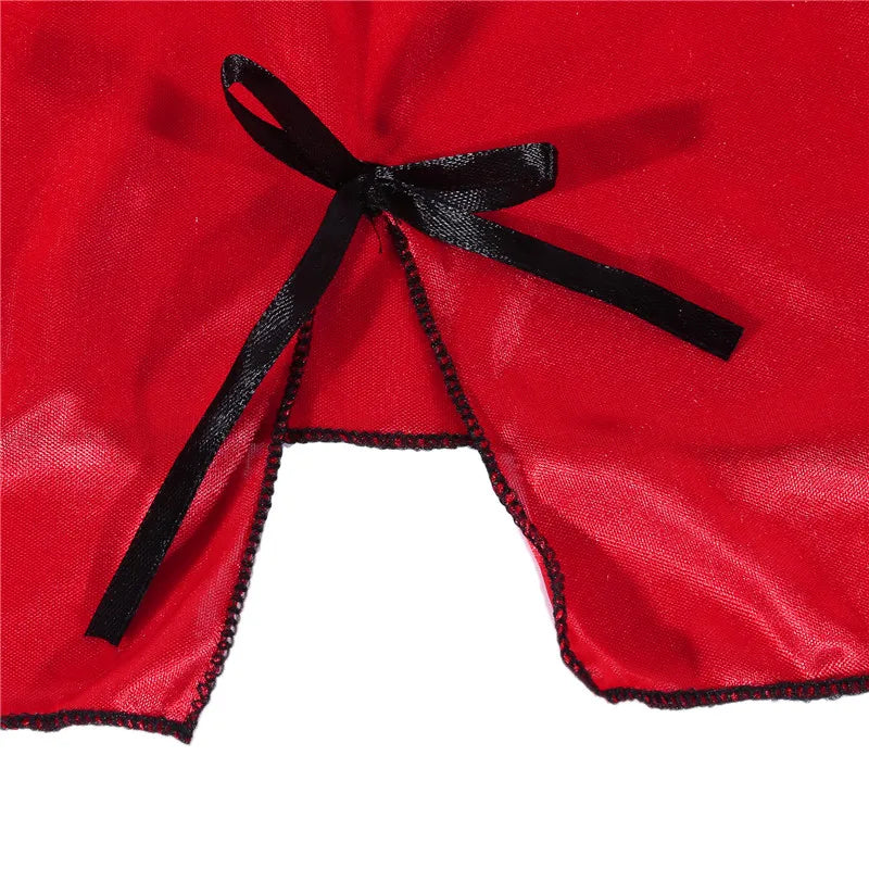 Women Sling Lace Sleepwear Female Sexy V Neck Nightdress Sexy Nightdress Lace-up Cutout Flower Silky Comfortable Sleepwear New