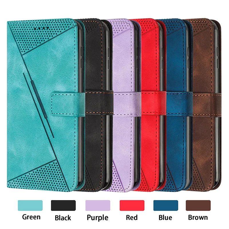 Stand Flip Wallet Case for Xiaomi Redmi 14C 13C 13R 12C 12 13 4G 5G 10 2022 11a 10C 10A 9C 9A 8A 7 8 6A Leather Protect Cover