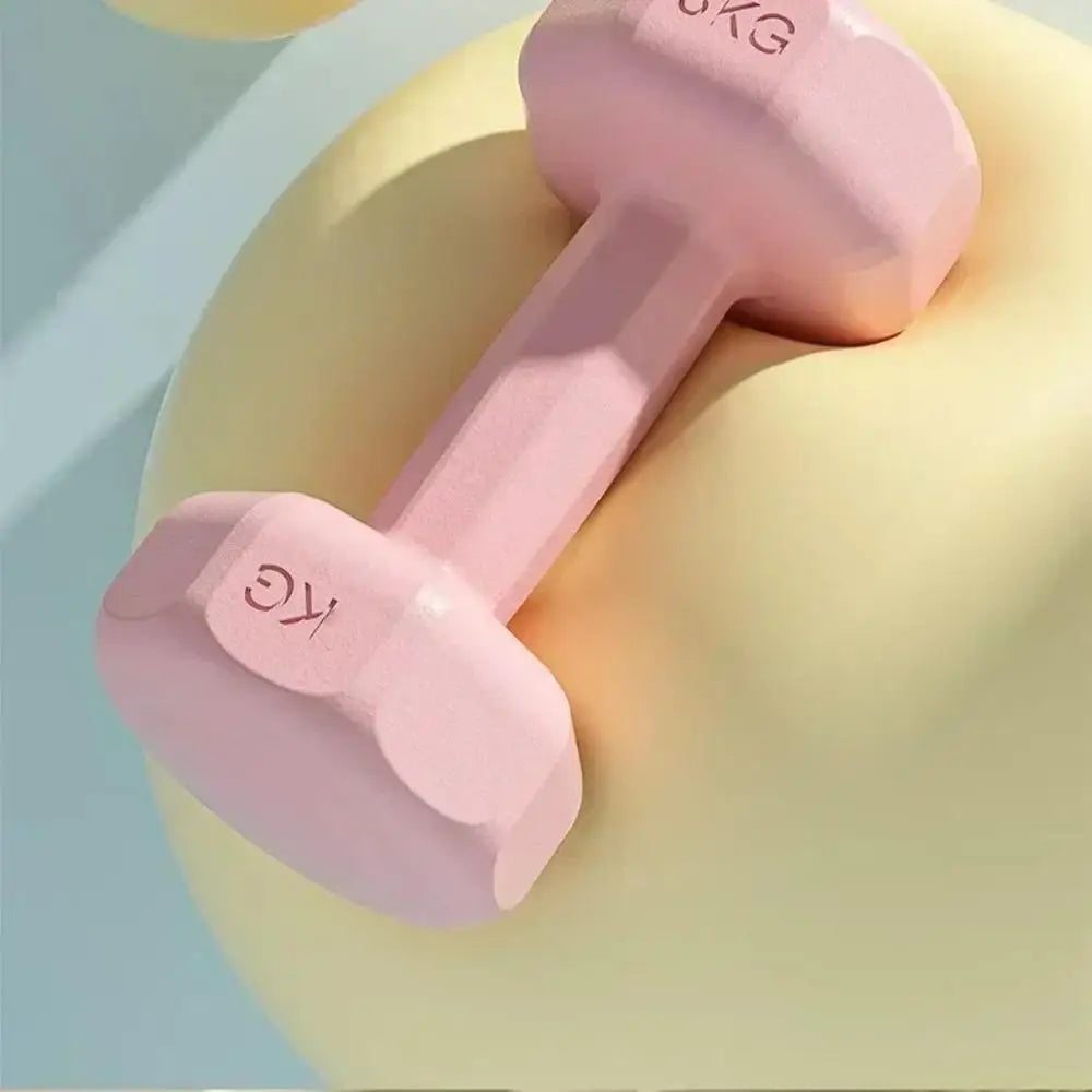 New 1kg Dumbbell Women's Fitness Home Equipment Kettlebell Children Primary School Men's Arm Muscle Yoga Small Dumbbell Set