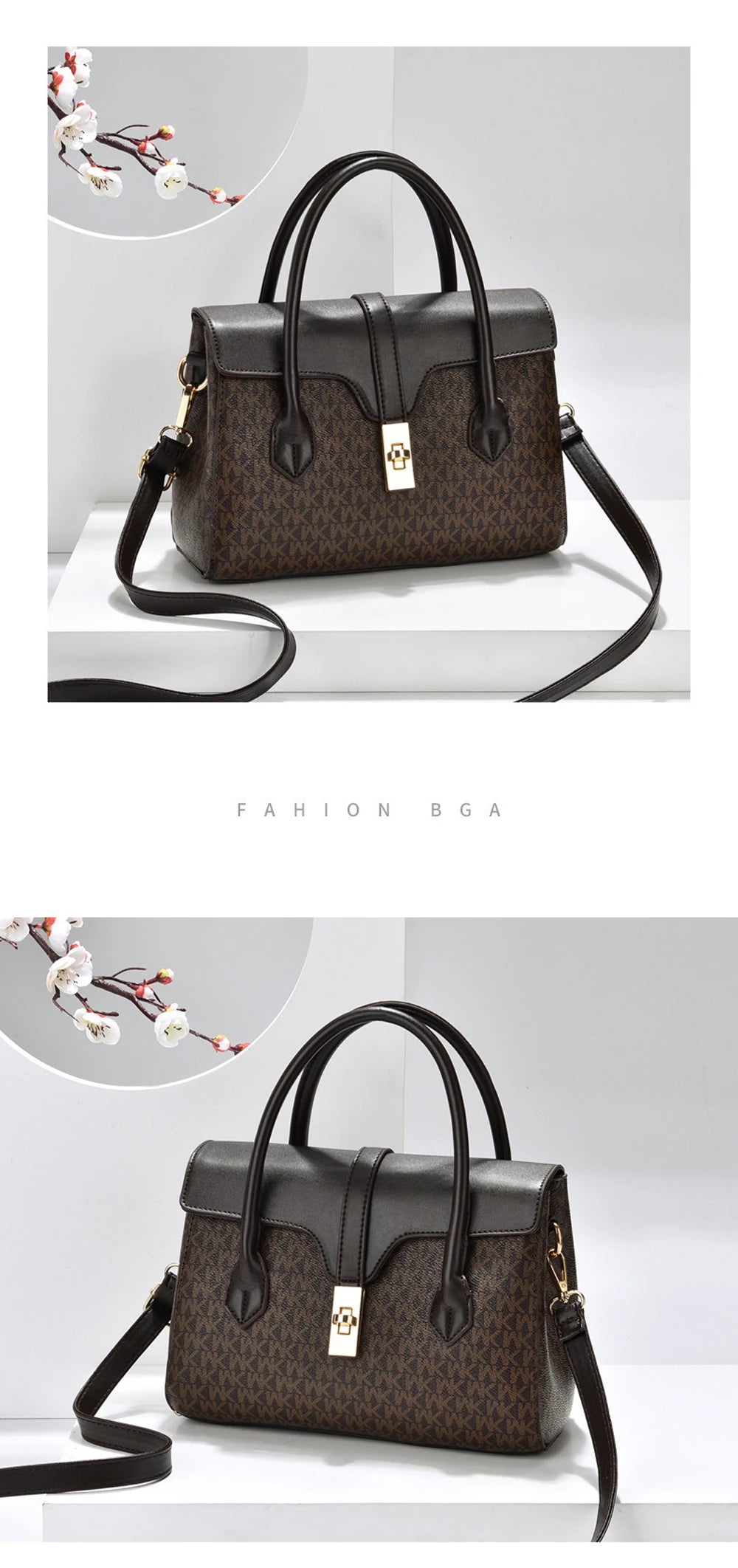 Fashion Luxury Design Shoulder Bag Womens Handbag New Trend Ladies Lady Tote Bags Print Pu Leather Shoulder Cross Bag For Woman