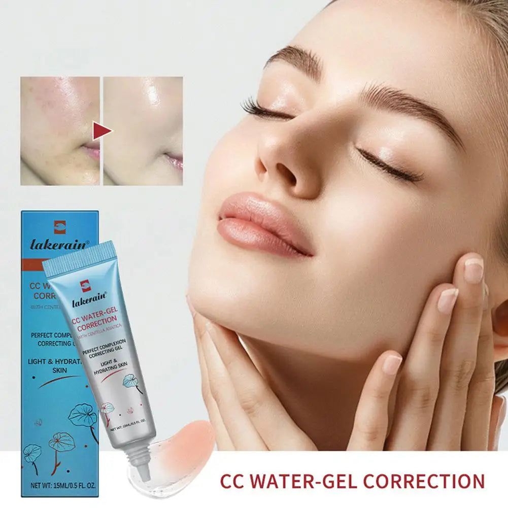 3 Colors Centella Asiatica Korean High Coverage Foundation CC Cream Color Changing Cream for Face Base Makeup 1/3pcs