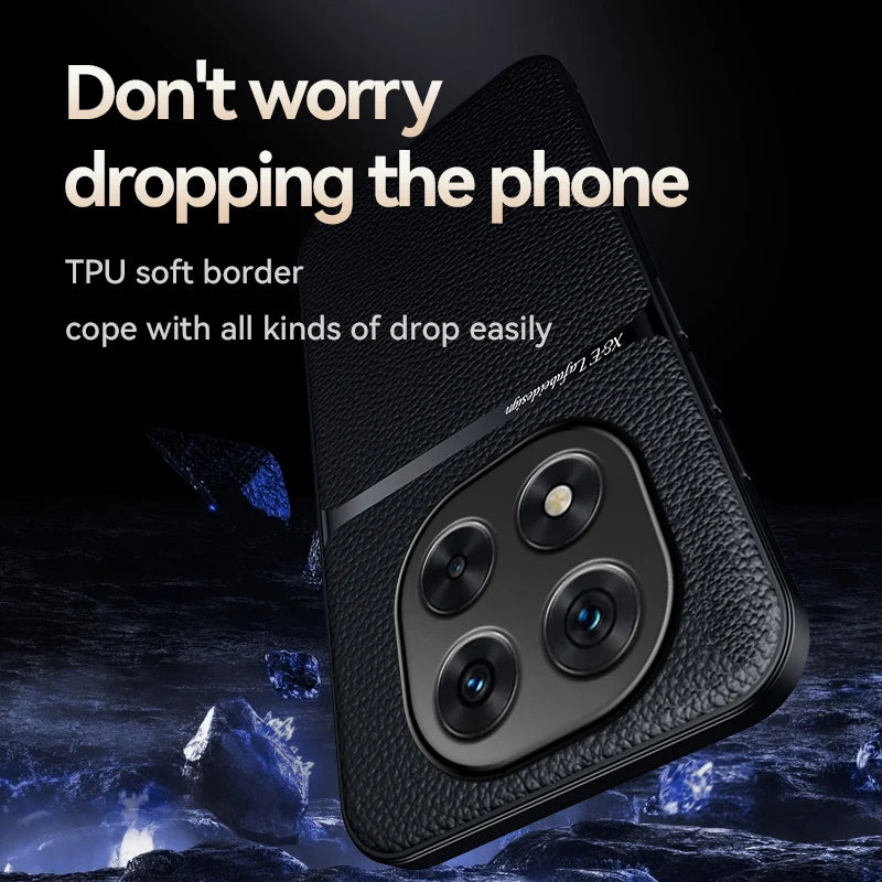 PU Leather Magnetic Case for Xiaomi Redmi Note 14 Pro 5G 14 Pro+ Plus Protective Cover Back Shell Coque Fundas Capa