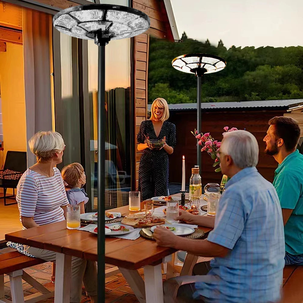 Portable Solar Floor Lights Motion Sensor Solar Garden light Solar Street Lamp Outdoor Emergency Waterproof for Parking Yard