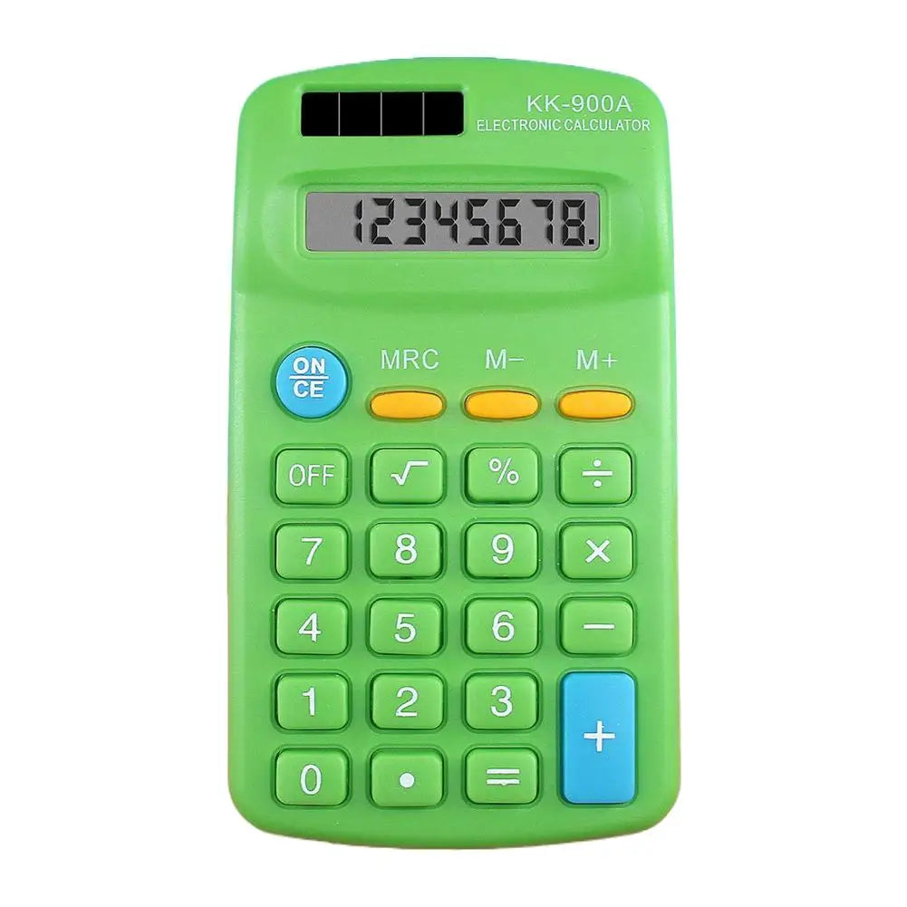 8 Digits Standard Electronic Calculators With Large LCD Display Battery Powered Calculator For Home Office School Financial Tool