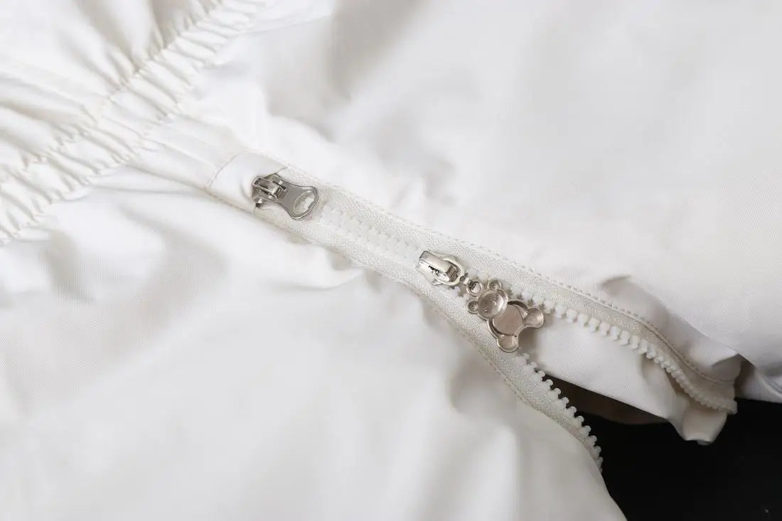 Pink Warm and Thick Boys and Girls Ski Velvet Lining Clothes Jumpsuit  2025 Winter New Children's Clothing Jumpsuit 1-5Y Parka