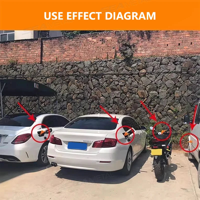 SEAMETAL Car Long Stem Funnel Oil Fuel Filling Tools Anti-splash Plastic Funnel Auto Accessories Motorcycle Refueling Tools