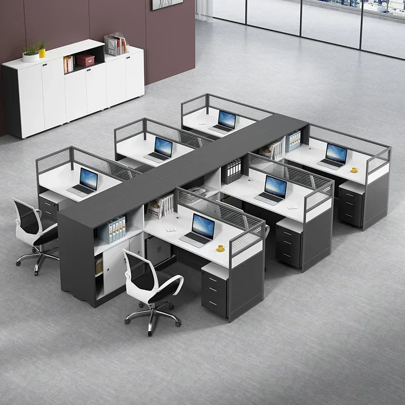 office furniture workstation modern furniture simple fashion workstation table office staff  workstation desk