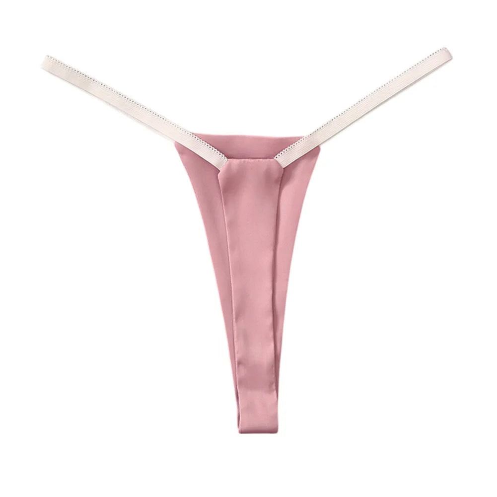 Women Sexy Thong Panties String Hottie Underpant Ladies Daily Seamless Low Waist Underwear Breathable