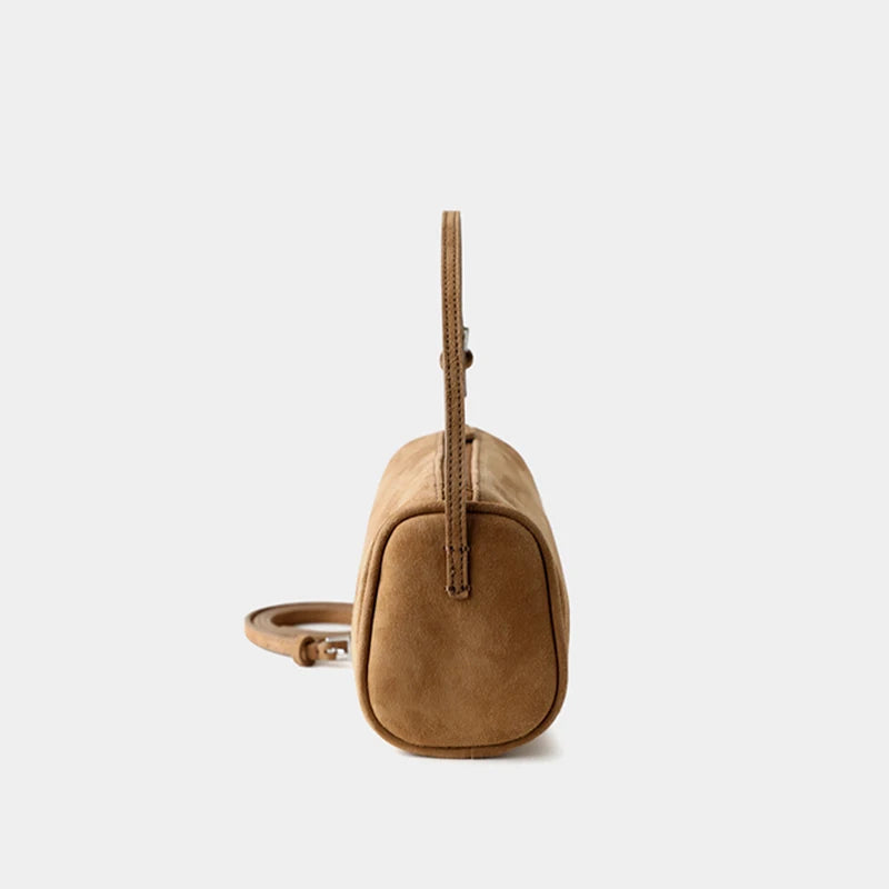 2026 Luxury Brand Design Handbags Lunch Bags Women Genuine Leather Elegant Underarm Bag Fashion Mini Small Shoulder Bags Ladies