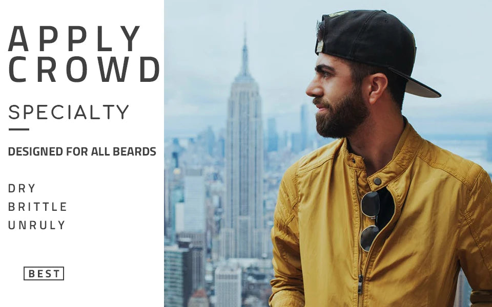 3PCS Natural Beard Balm Wax Beard Growth Balm for Men Moisturizing Smoothing Beard Styling Professional Care Cream Skin Care